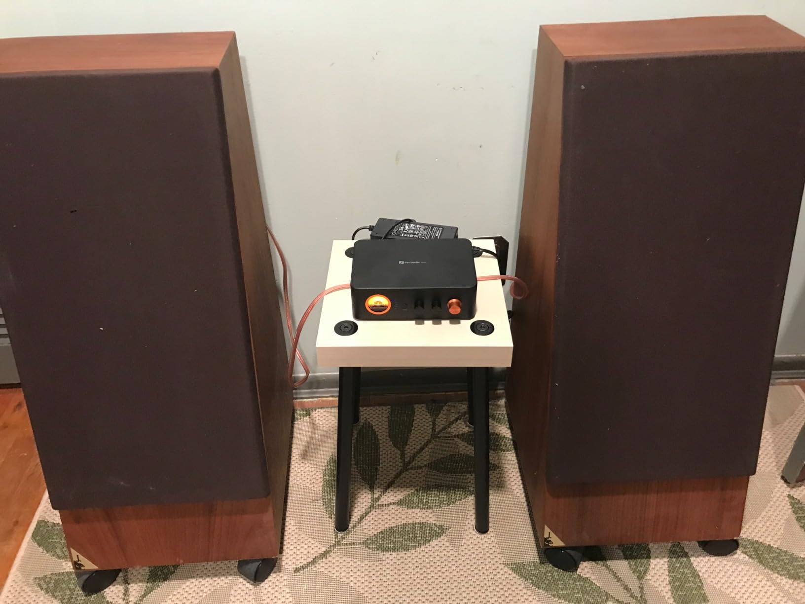 Fosi Audio MC351 2.1 Channel Integrated Amplifier with DAC, Home Audio Stereo Power Amp with Dual TPA3255 Chips for HiFi Passive Speakers, Vintage VU Meter Receiver with Bluetooth and USB/Opt/Coax customer photo 2