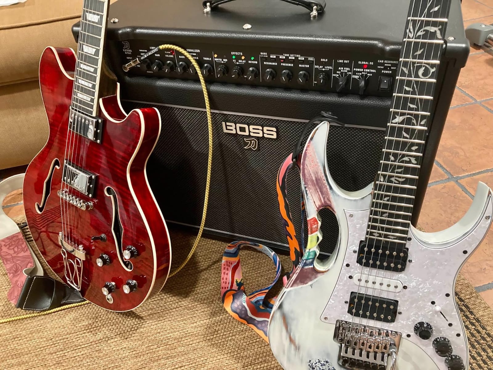 BOSS Katana Artist Gen 3 Guitar Amplifier | Flagship 100-Watt Combo Amp | 12-Inch Waza Speaker | Evolved Tube Logic Sound | Sophisticated Tone Tools | Advanced Performance Features | 12 Waza Speaker, Gen-3 Tube Logic, 6 Amp Types, 5 Effect Sections, Power Control, USB-C and Ir customer photo 1