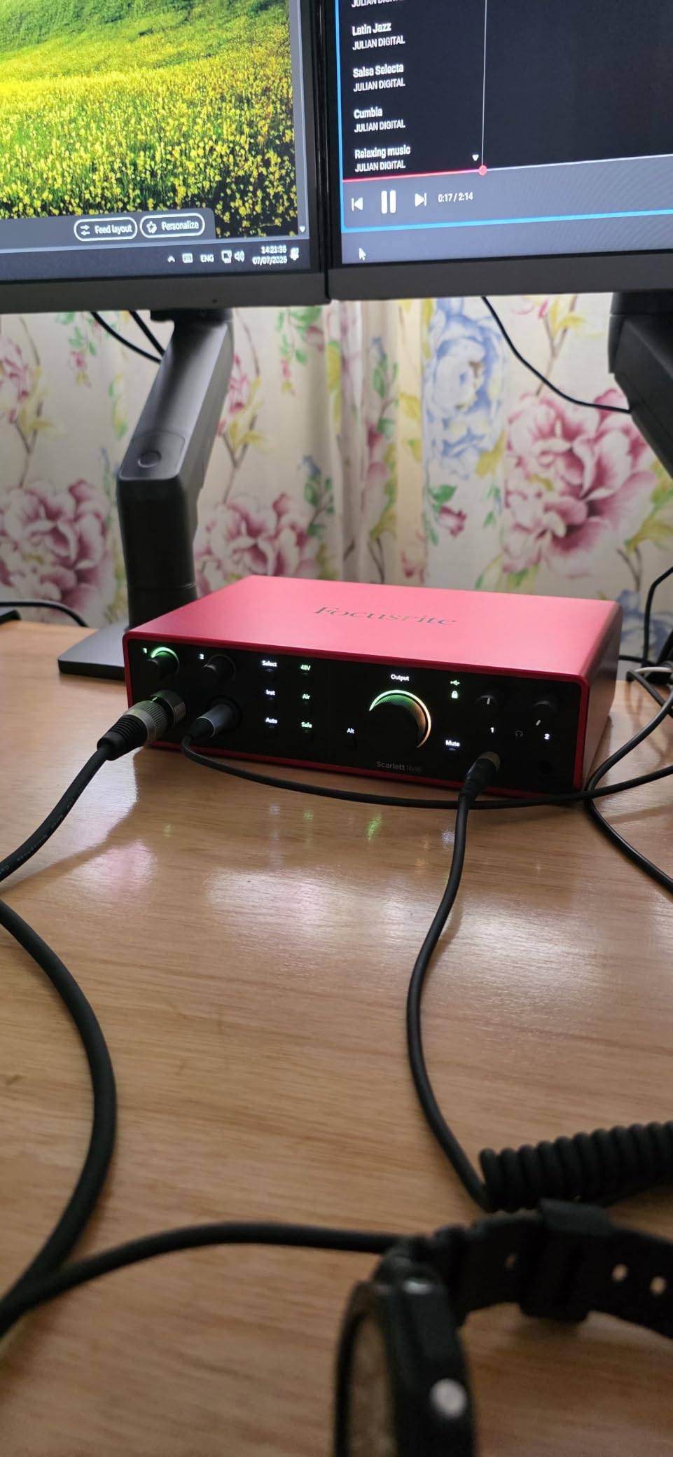 Focusrite Scarlett 16i16 4th Gen USB-C Audio Interface customer photo 1