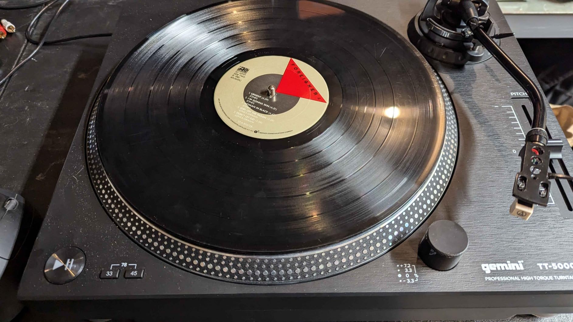 Gemini Direct-Drive Turntable, 3-Speed, USB Recording & Preamp (TT-5000) customer photo 2