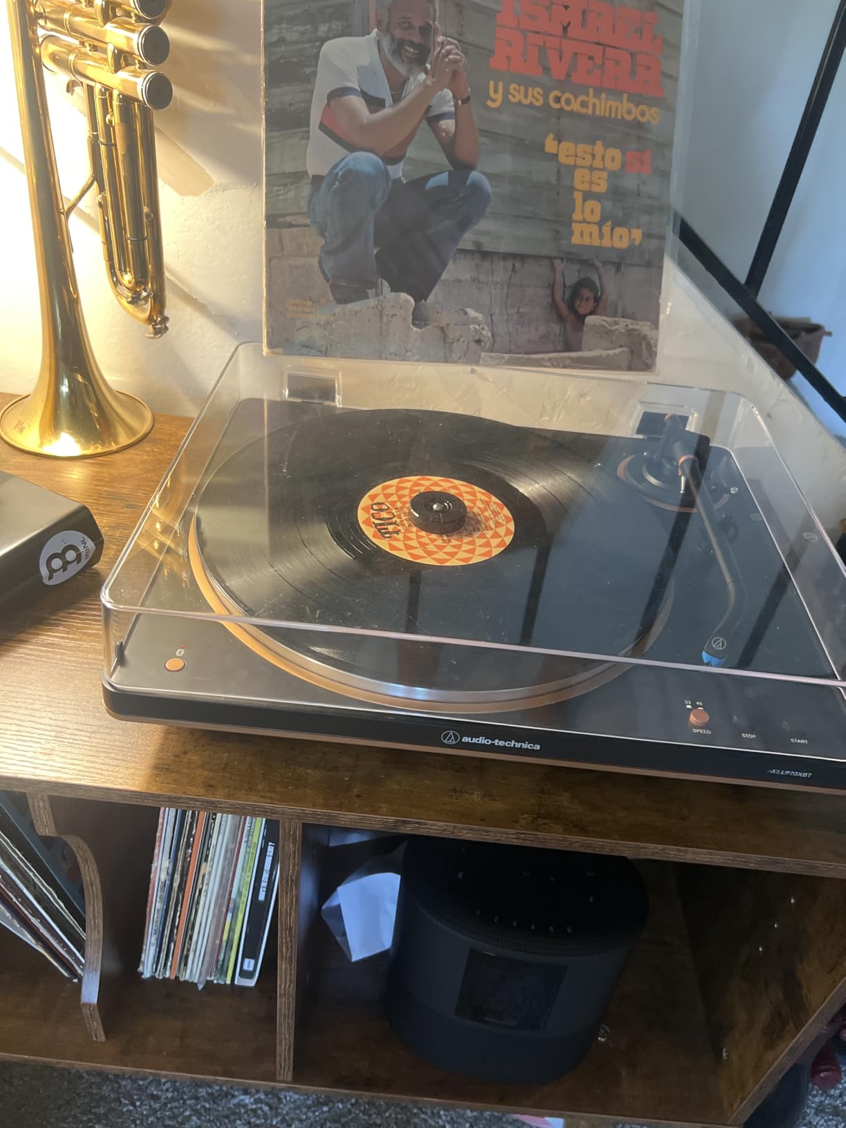 Audio-Technica AT-LP70XBT Wireless Turntable (Black/Silver) customer photo 2