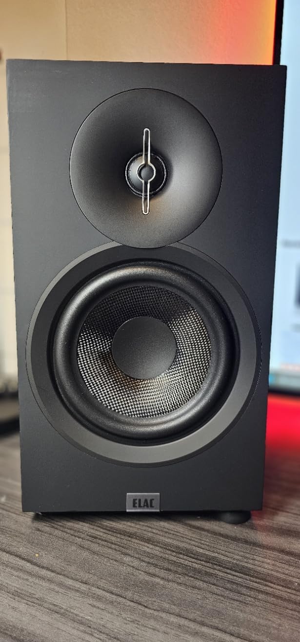 Debut 3.0 DB63-BK Bookshelf Speakers, Black Ash (Pair) - 1