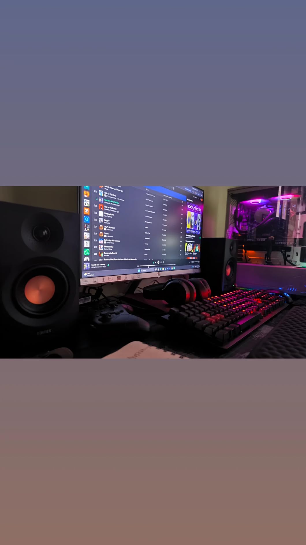 Edifier MR3 Powered Studio Monitor Speakers, Hi-Res Audio Certified Bluetooth V5.4 customer photo 1