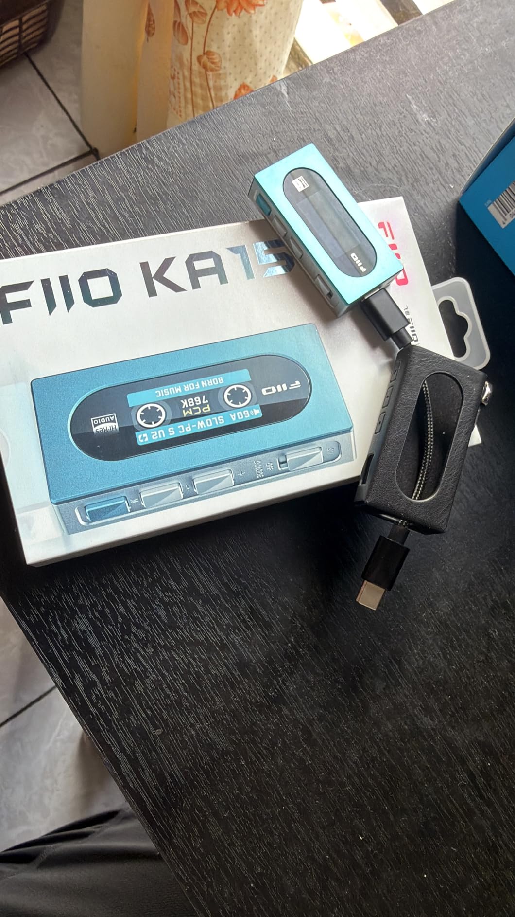 FIIO KA15 Portable DAC and Headphone Amplifier (Black) customer photo 1