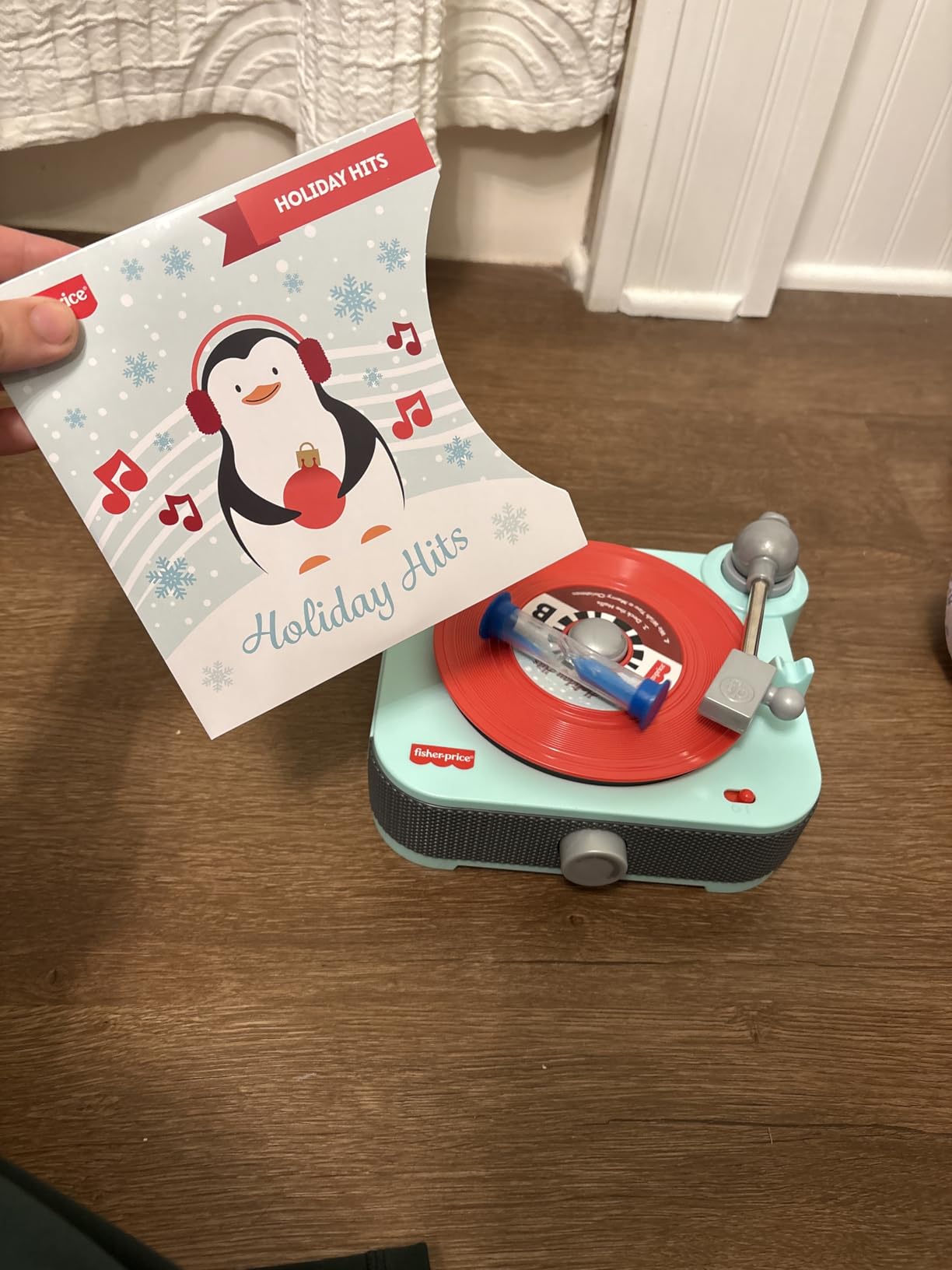 Fisher-Price Deluxe Rockin' Record Player Set | Pretend Turntable, 6 Albums, Musical Toy For Preschool Play, Kids Ages 3+ Years (Amazon Exclusive) customer photo 2