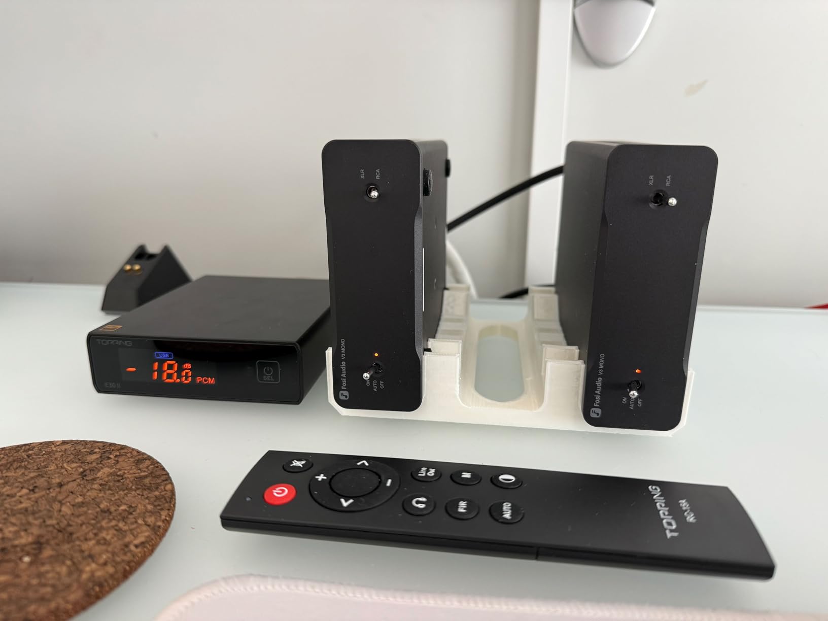 TOPPING E30 II DAC - Dual AK4493S Chips, Hi-Res Audio, USB/Optical/Coaxial Inputs, Ultra-Low Noise Power Supply, PCM & DSD Decoding, Auto On/Off, Preamp Mode & Remote Control (E30 II - Black) customer photo 1