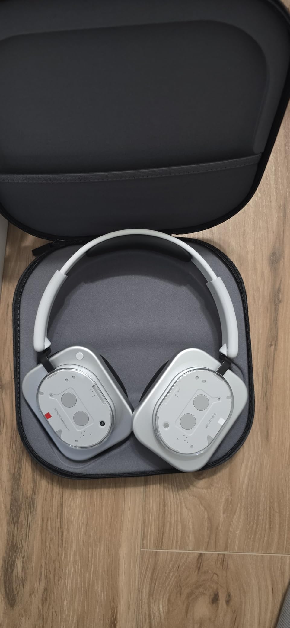 Nothing Headphone (1) Hybrid Active Noise Cancelling Headphones, Wireless Over-Ear with 6 Mics, 80Hrs Playtime, Hi-Res Audio, KEF-Tuned, Spatial Sound customer photo 1