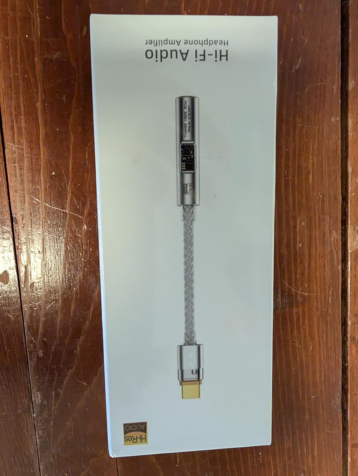 USB C to 3.5mm Audio Adapter with CX31993+MAX97220 DAC Amplifier | DAC Adapter 8-Strand 4N Single Crystal Silver-Plated Copper Cable, USBC to Headphone Aux Dongle for Android iPhone PC Mac customer photo 2