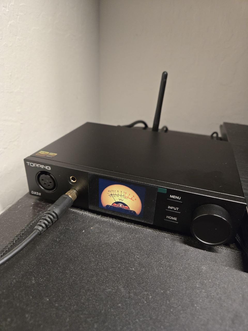 Topping DX5II Fully Balanced DAC Headphone Amp Combo - Dual ES9039Q2M 10 Band PEQ DSD512 Native PCM768kHz 6.35mm SE 4.4mm Balanced 4pin XLR Balanced Output (Silver) customer photo 2