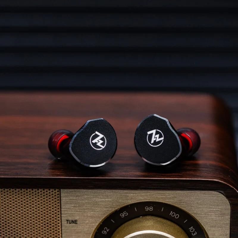 7Hz x Crinacle: Diablo/Divine 14.5mm Planar Magnetic Driver IEM | in-Ear Monitors, HiFi Earbuds with Detachable 2 Pin Single Crystal Copper Cable for Audiophiles, Diablo, Black customer photo 2