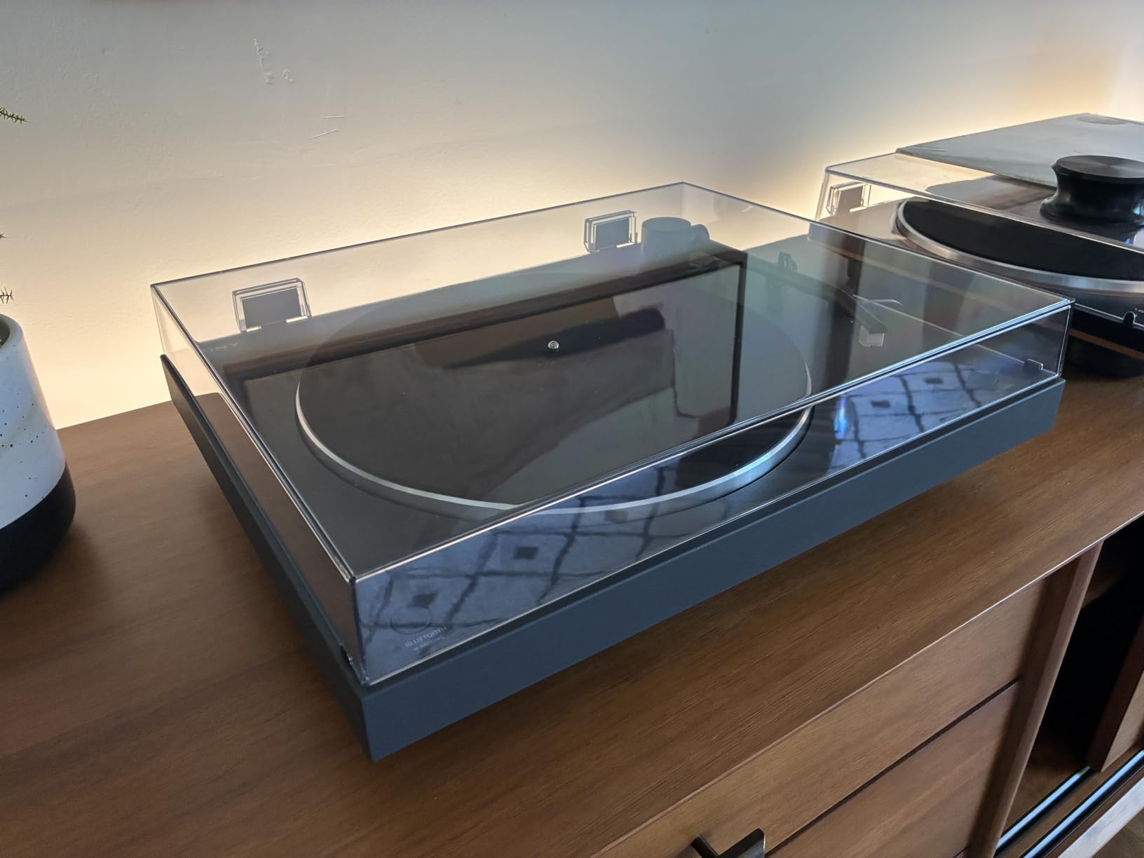 Sony PS-LX3BT Wireless Bluetooth Turntable with Full Auto Playback | Vinyl Record Player, Fully Automatic Belt Drive, Built-in Phono EQ, Wired & Wireless Connection, Transparent Dust Cover customer photo 2