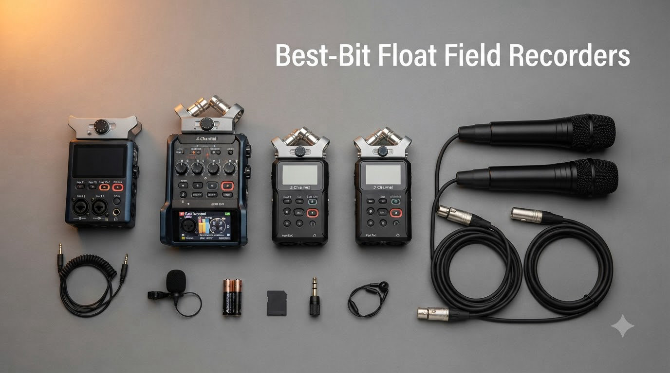 Best 32-Bit Float Field Recorders