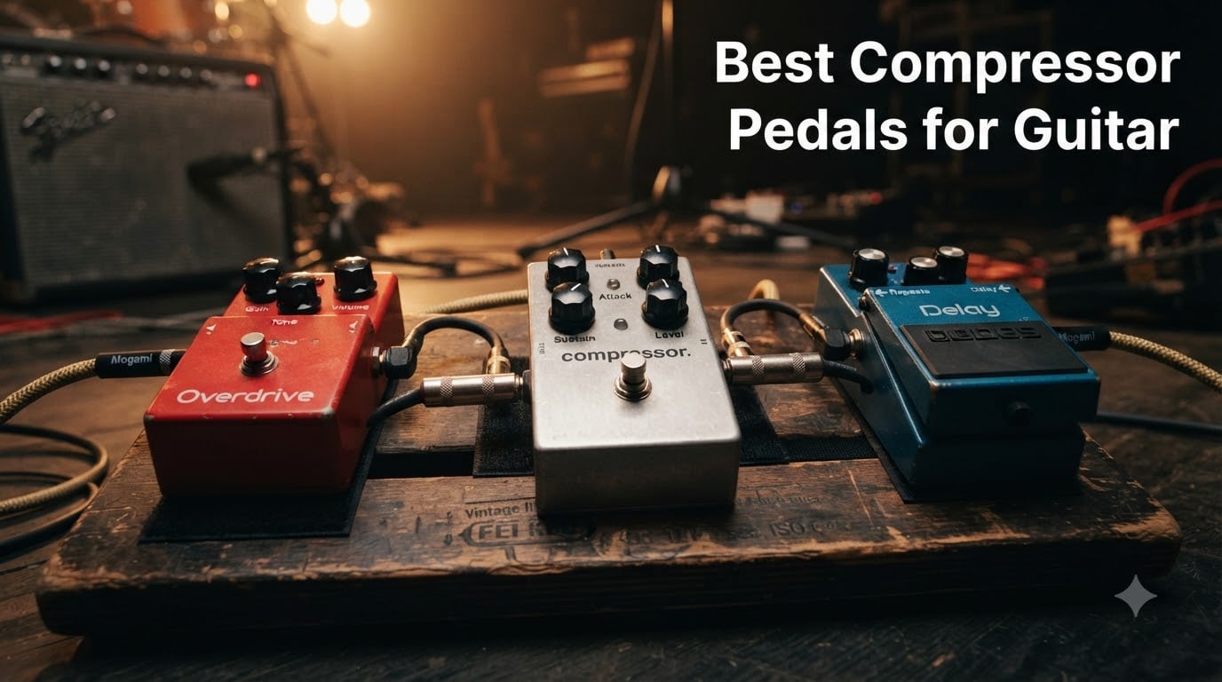Best Compressor Pedals for Guitar