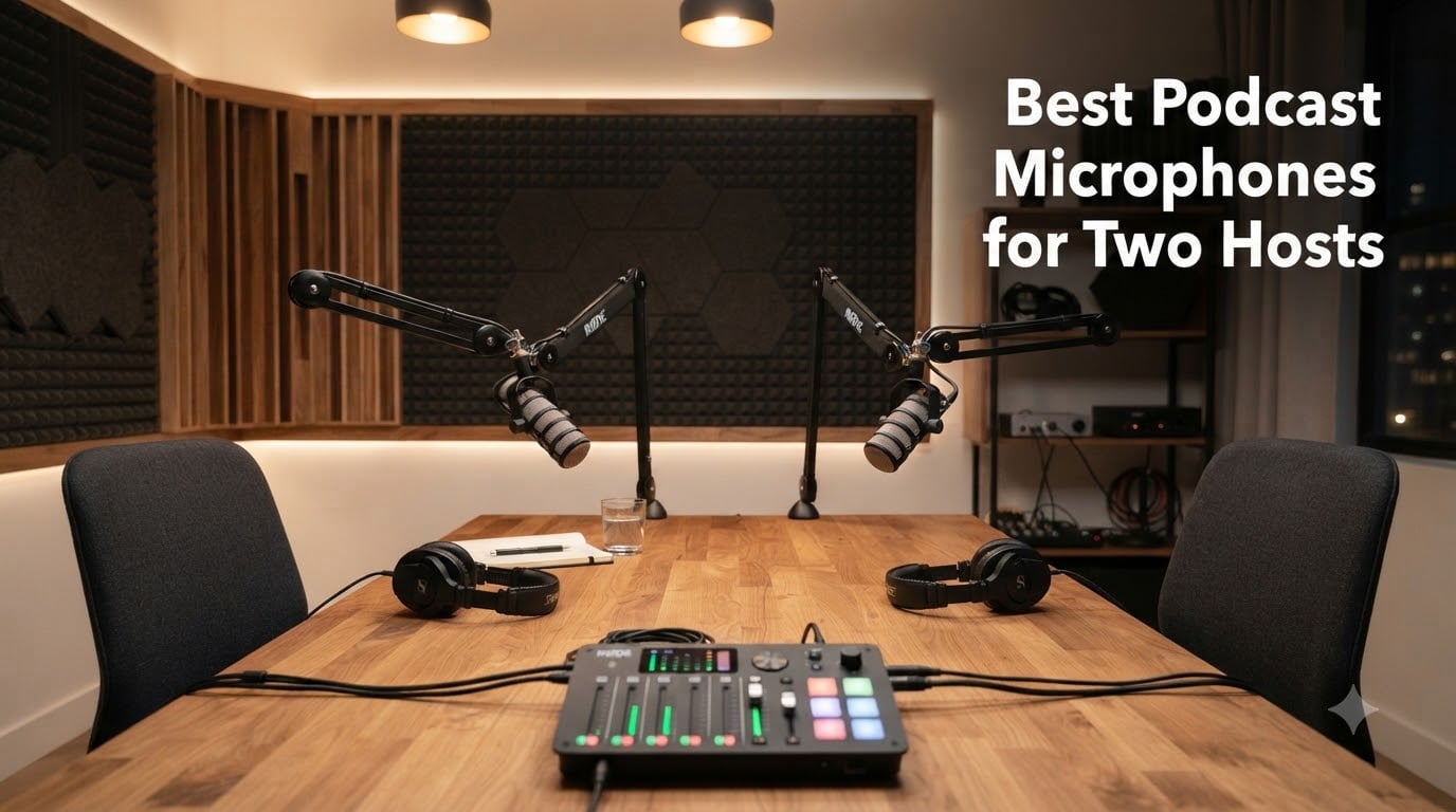 Best Podcast Microphones for Two Hosts