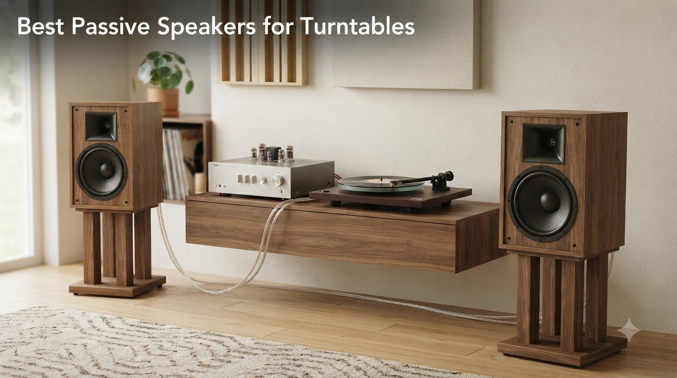 Best Passive Speakers for Turntables