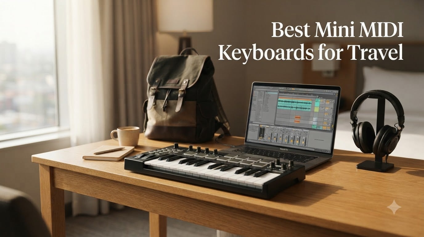 Best Mini MIDI Keyboards for Travel