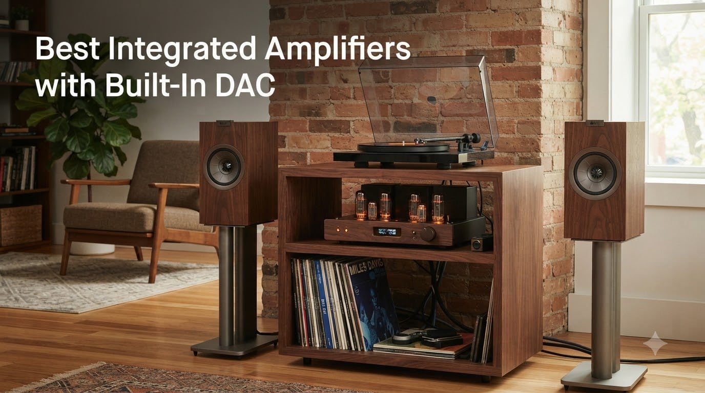 Best Integrated Amplifiers with Built-In DAC