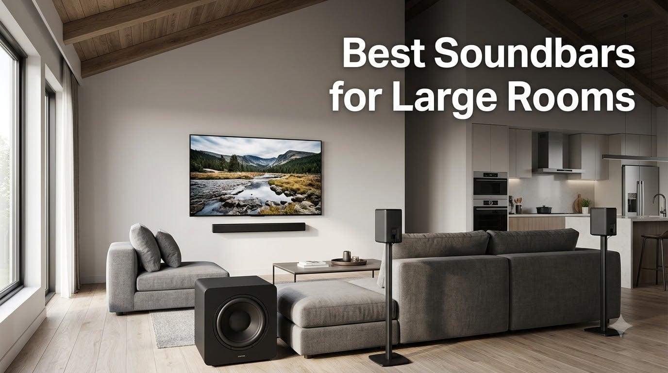 Best Soundbars for Large Rooms