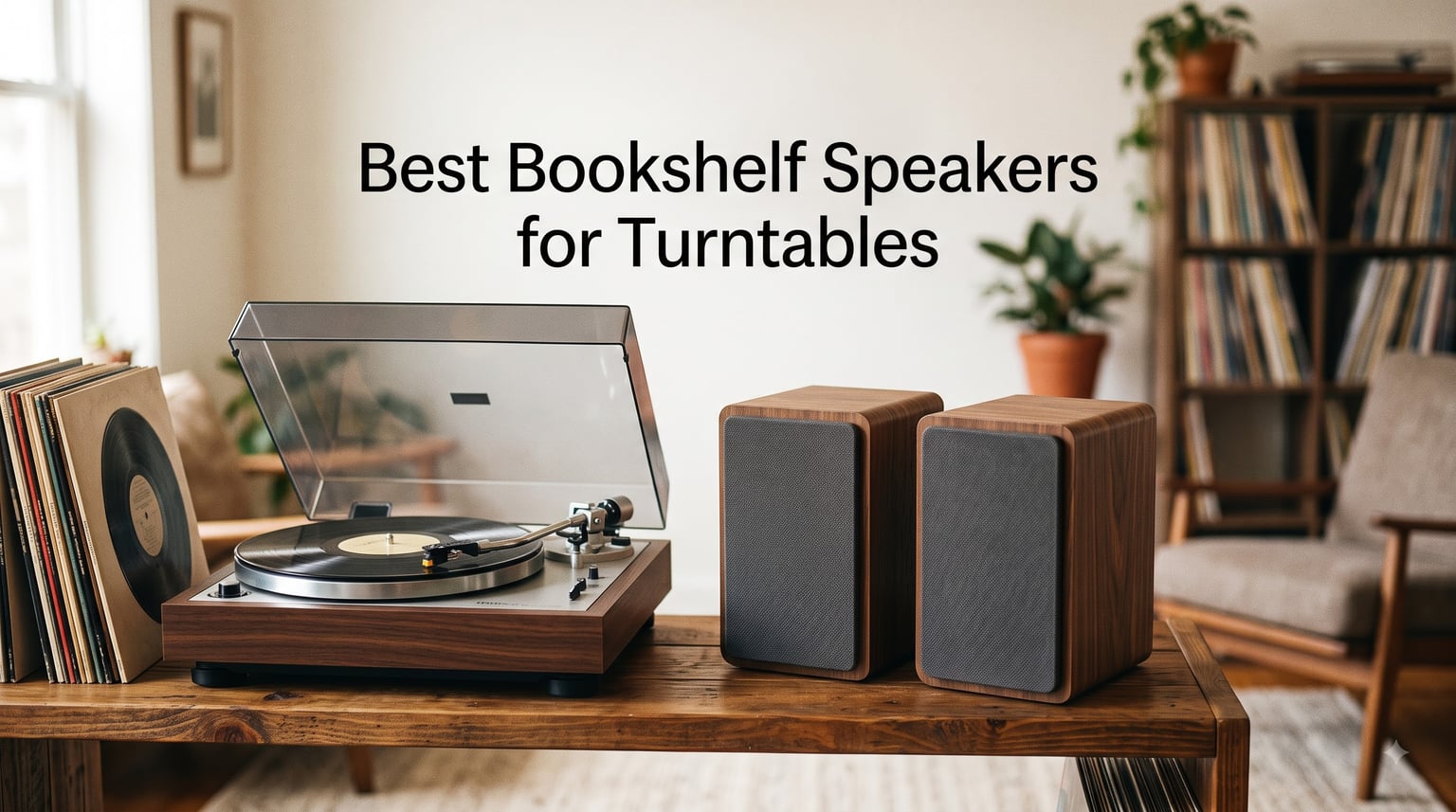 Best Bookshelf Speakers for Turntables