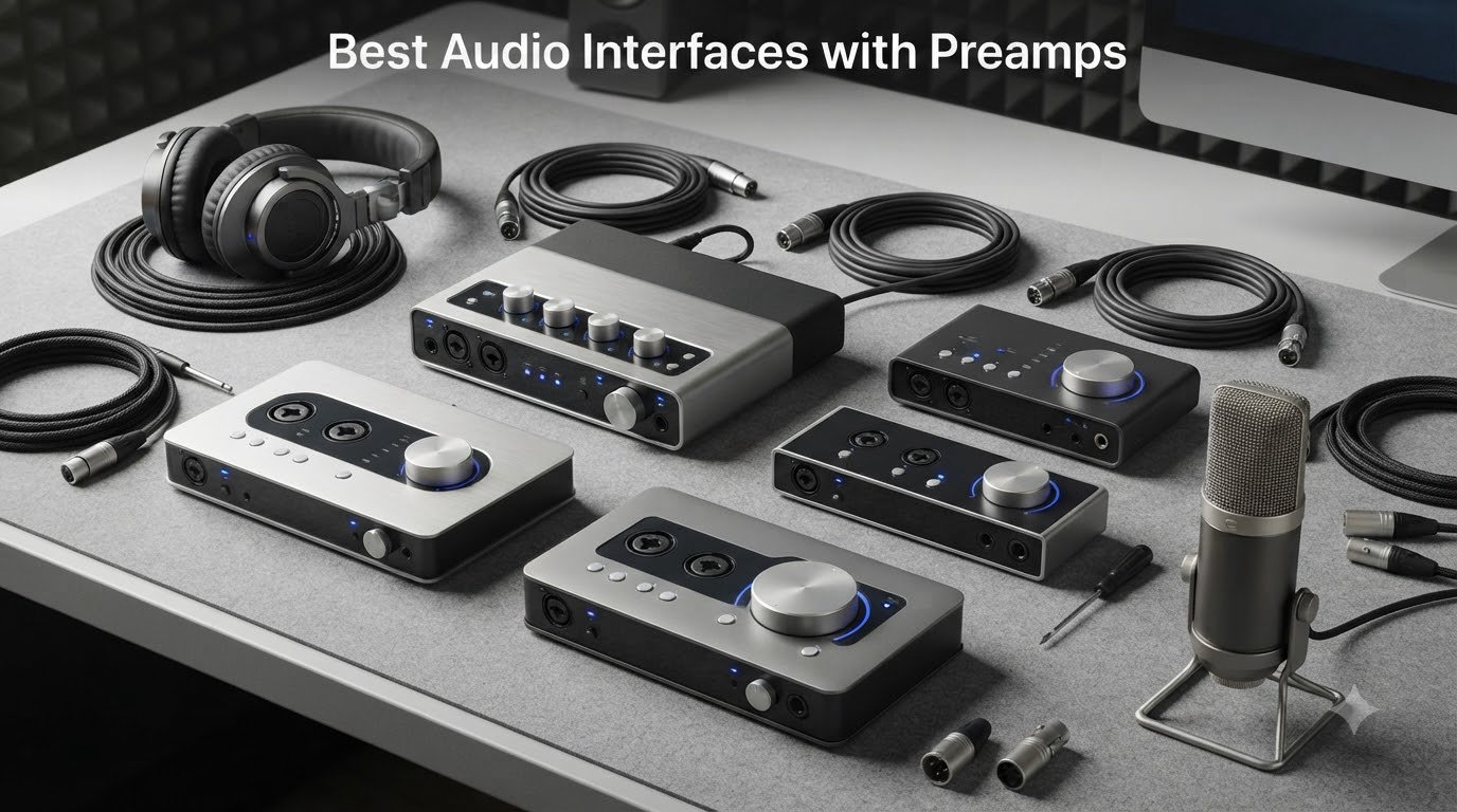Best Audio Interfaces with Preamps