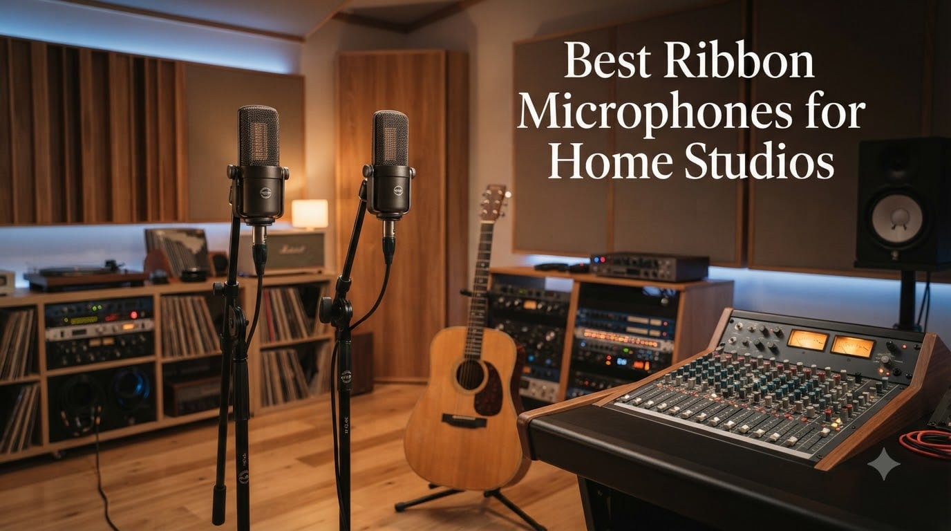 Best Ribbon Microphones for Home Studios