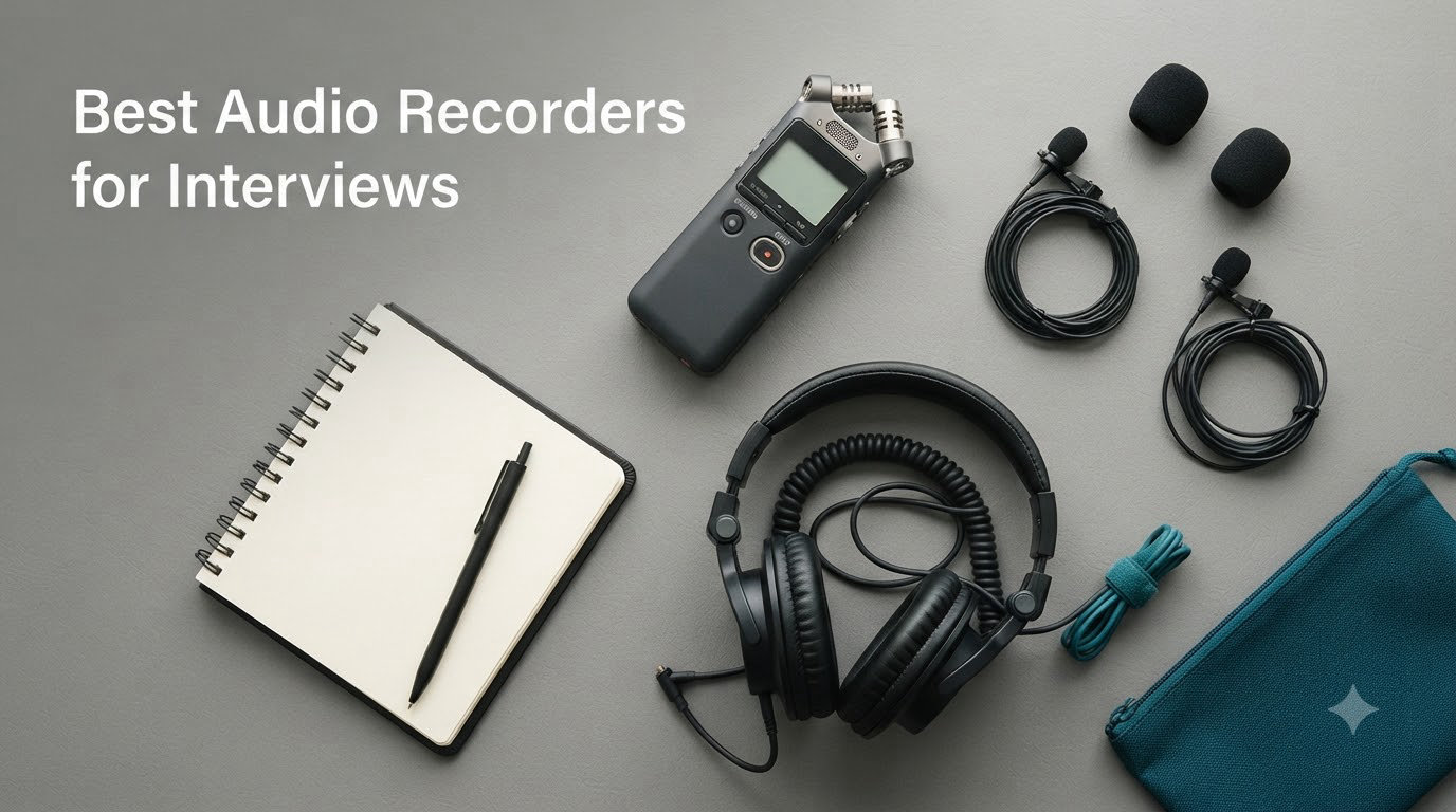 Best Audio Recorders for Interviews