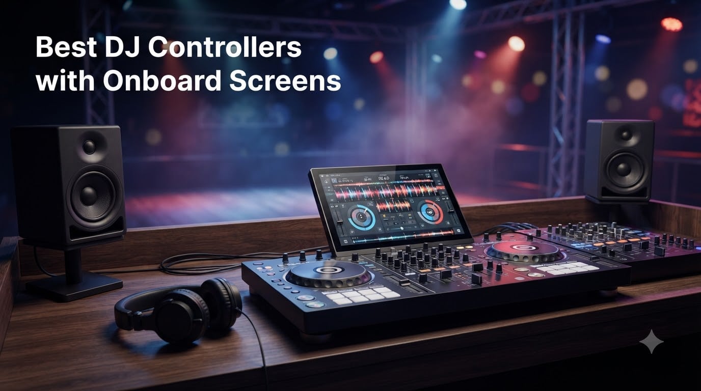 Best DJ Controllers with Onboard Screens