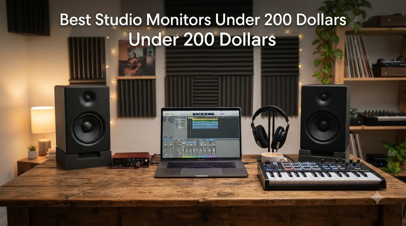 Best Studio Monitors Under 200 Dollars