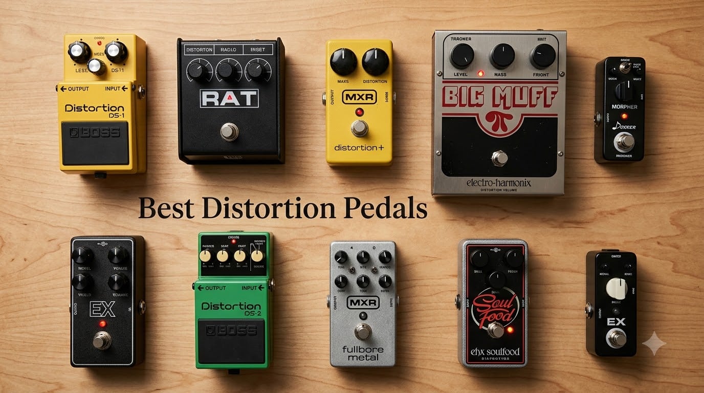 Best Distortion Pedals
