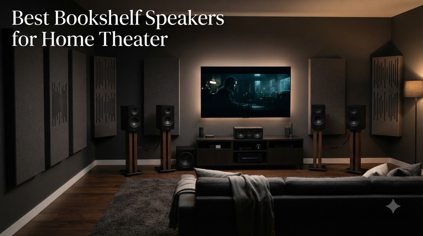 Best Bookshelf Speakers for Home Theater