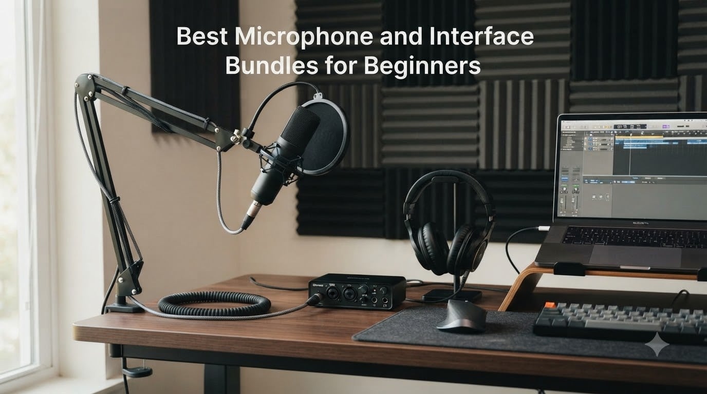 Best Microphone and Interface Bundles for Beginners
