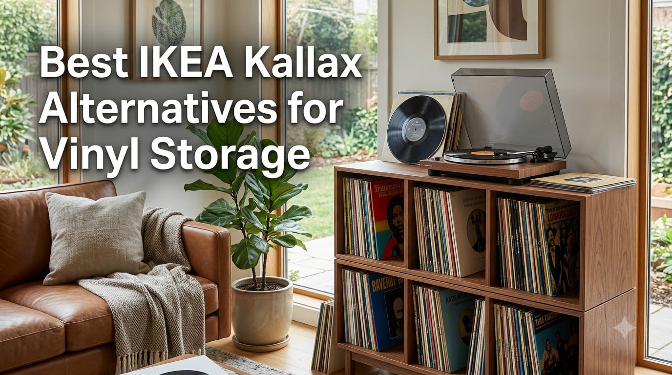 Best IKEA Kallax Alternatives for Vinyl Storage