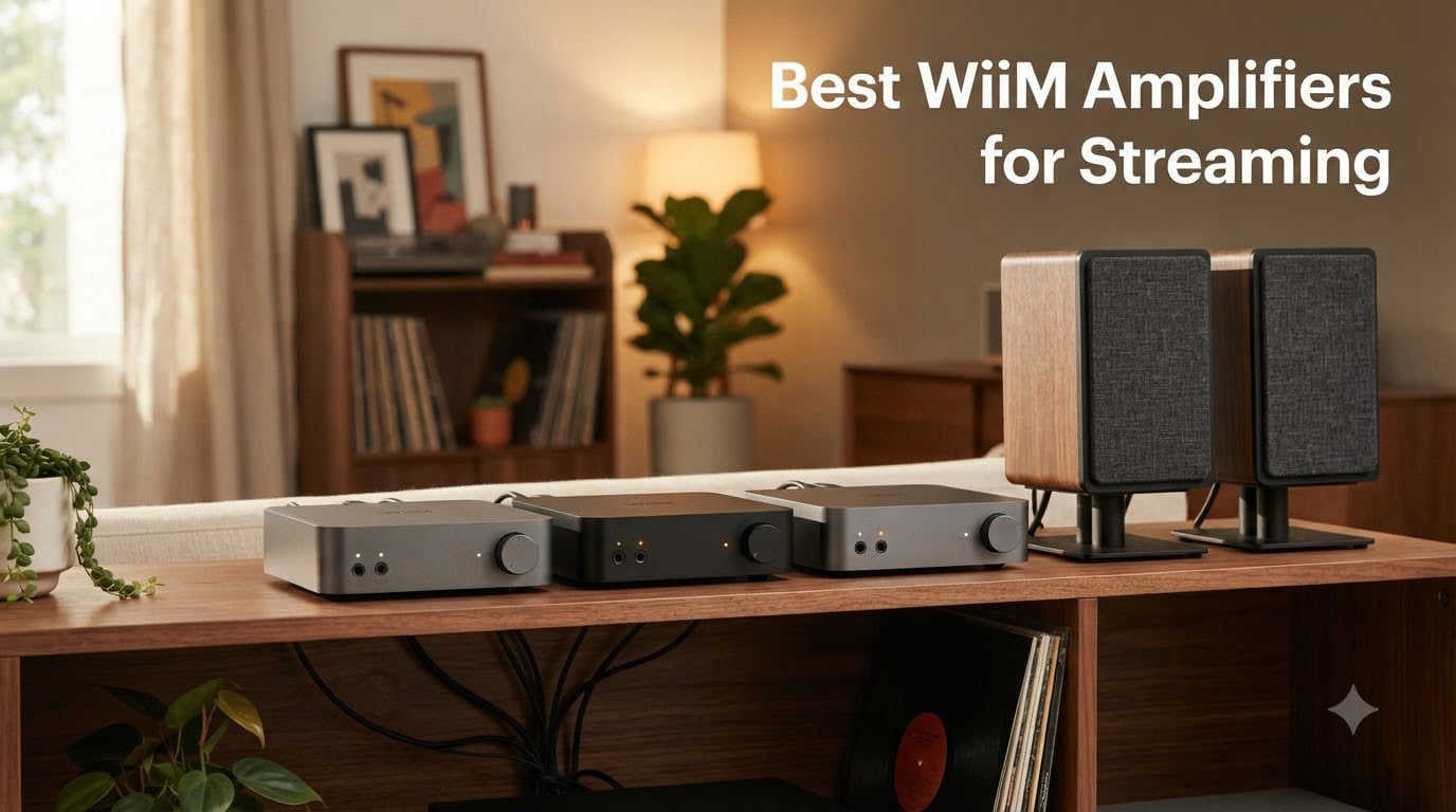 Best WiiM Amplifiers for Streaming