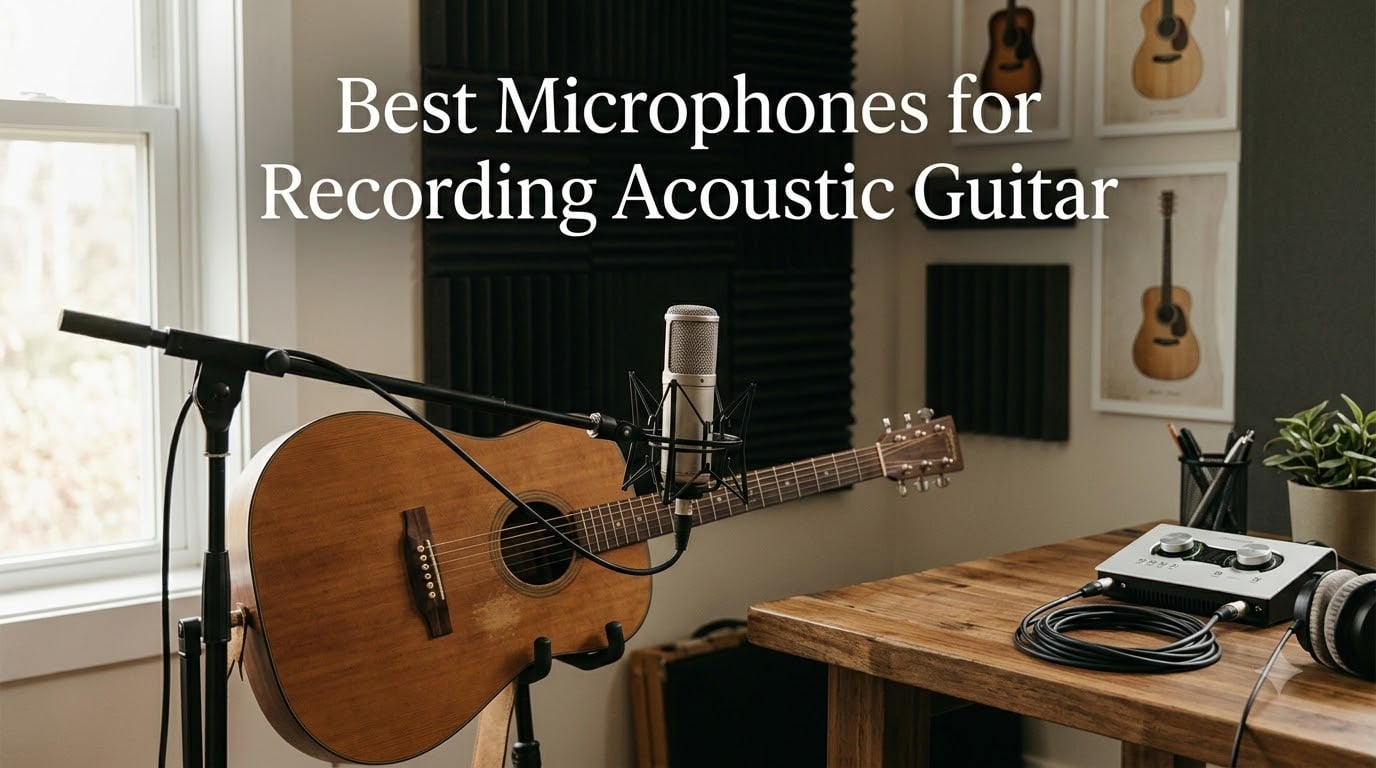 Best Microphones for Recording Acoustic Guitar
