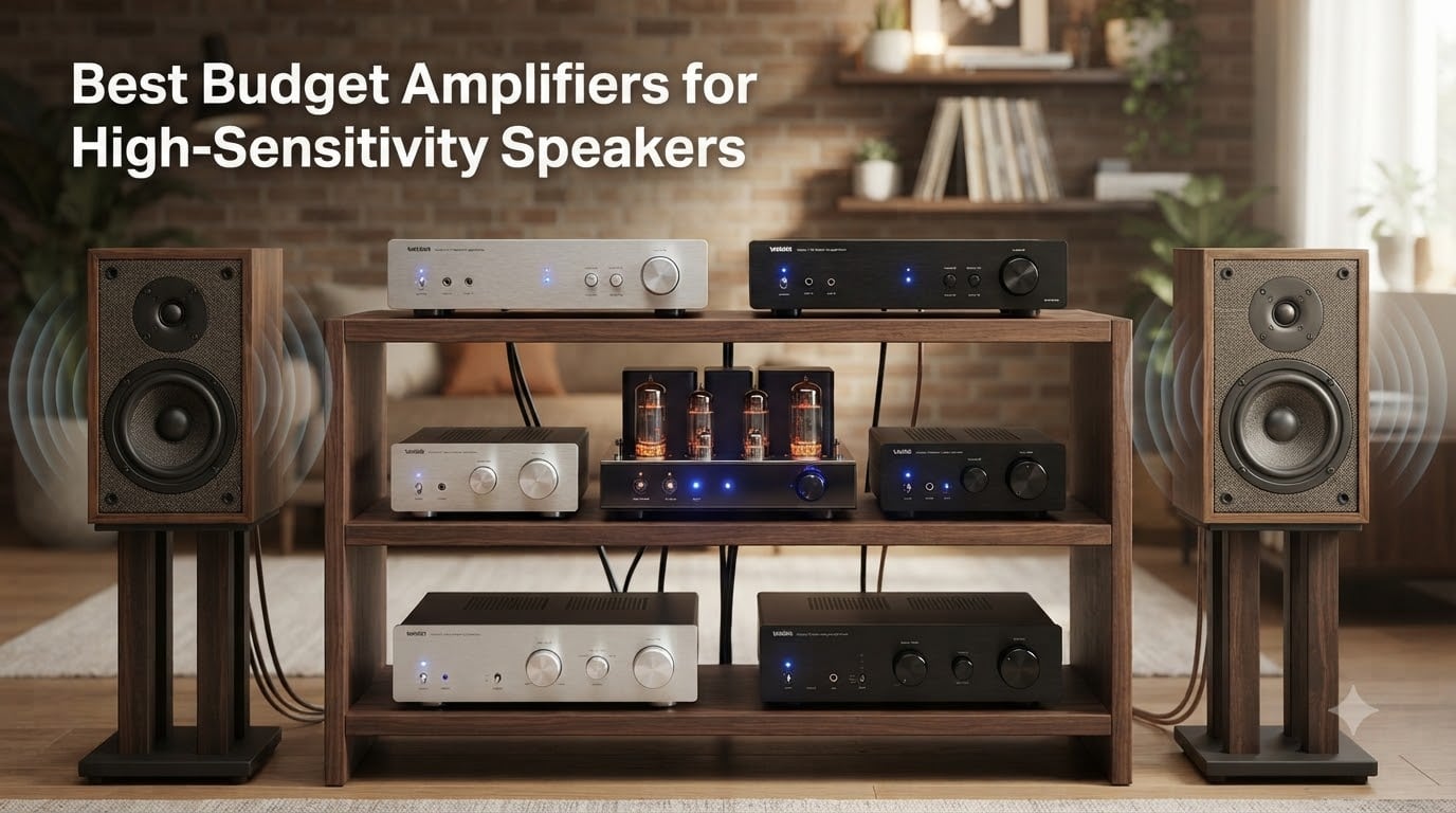 Best Budget Amplifiers for High-Sensitivity Speakers