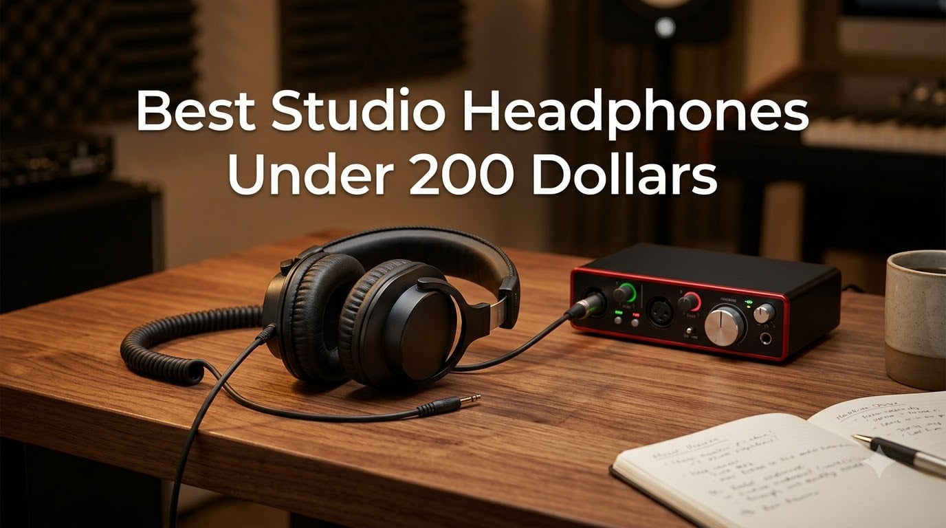 Best Studio Headphones Under 200 Dollars
