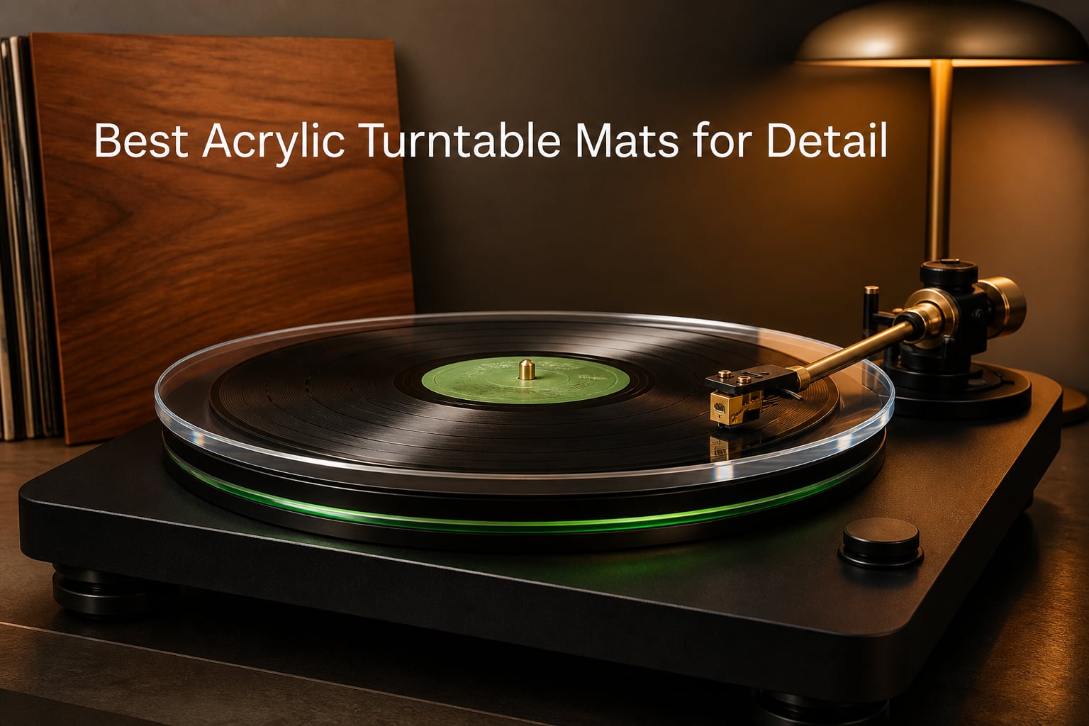 Best Acrylic Turntable Mats for Detail