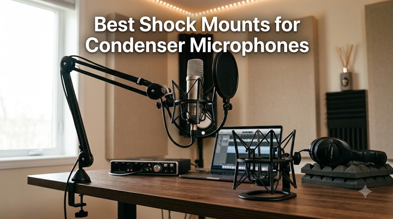 Best Shock Mounts for Condenser Microphones