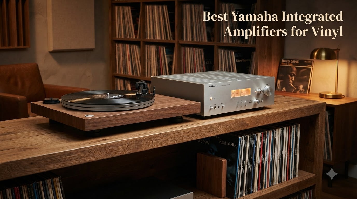 Best Yamaha Integrated Amplifiers for Vinyl