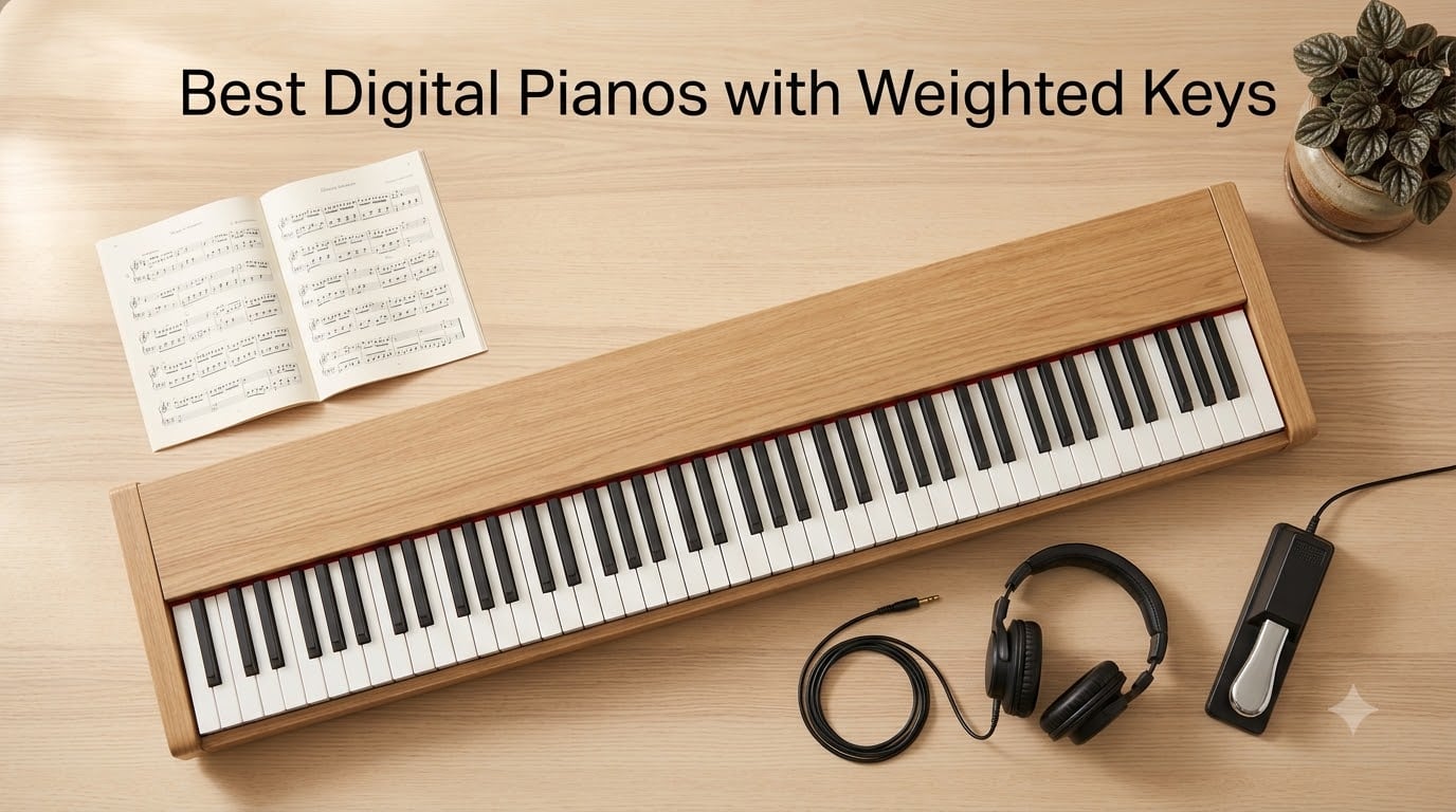 Best Digital Pianos with Weighted Keys