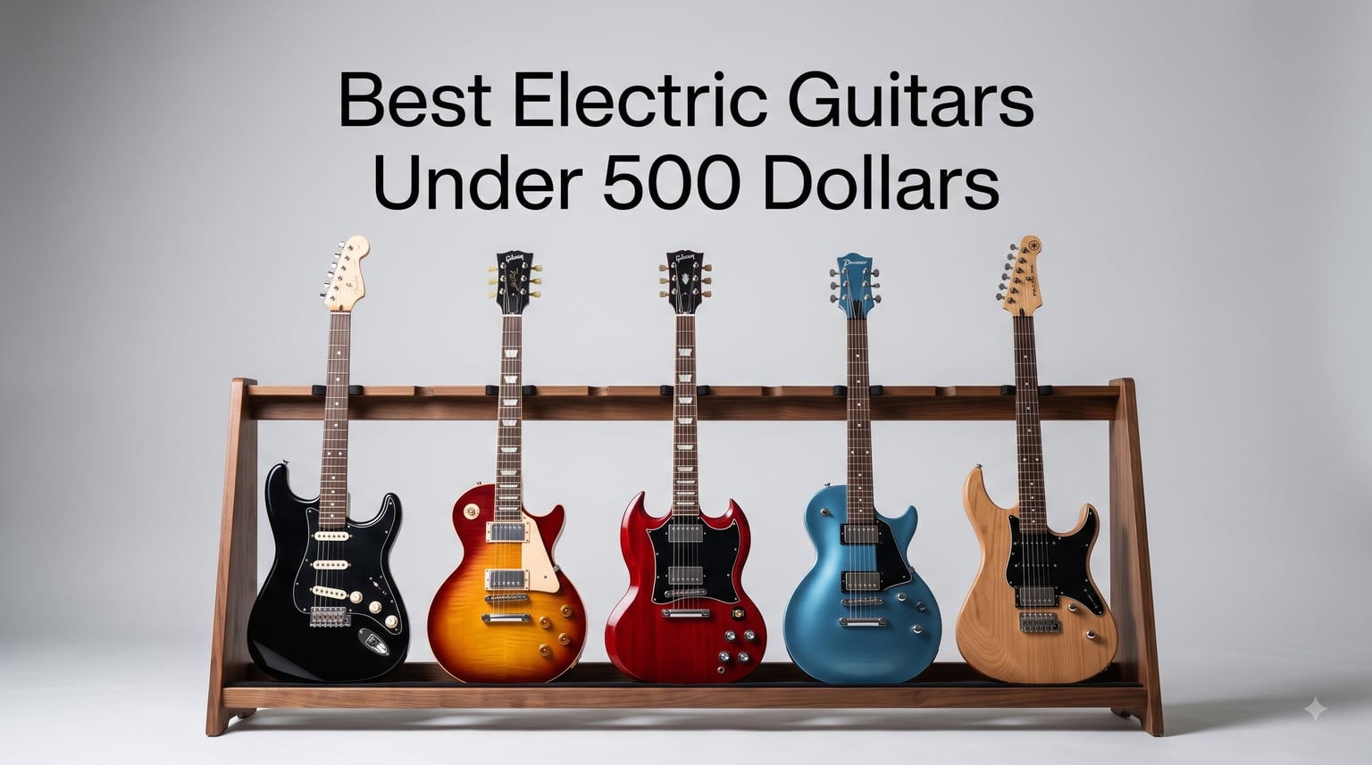 Best Electric Guitars Under 500 Dollars