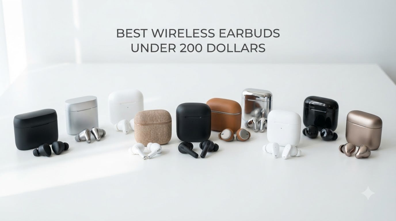 Best Wireless Earbuds Under 200 Dollars