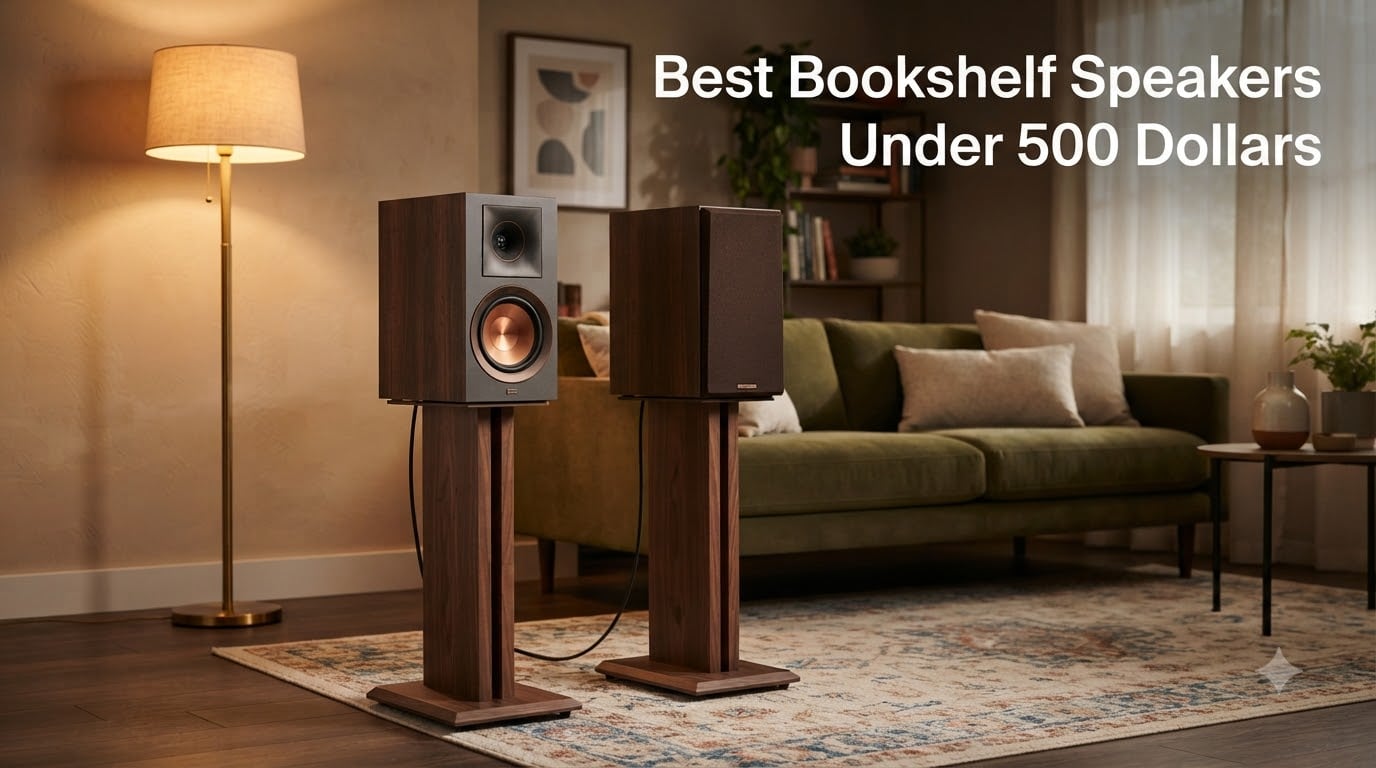 Best Bookshelf Speakers Under 500 Dollars