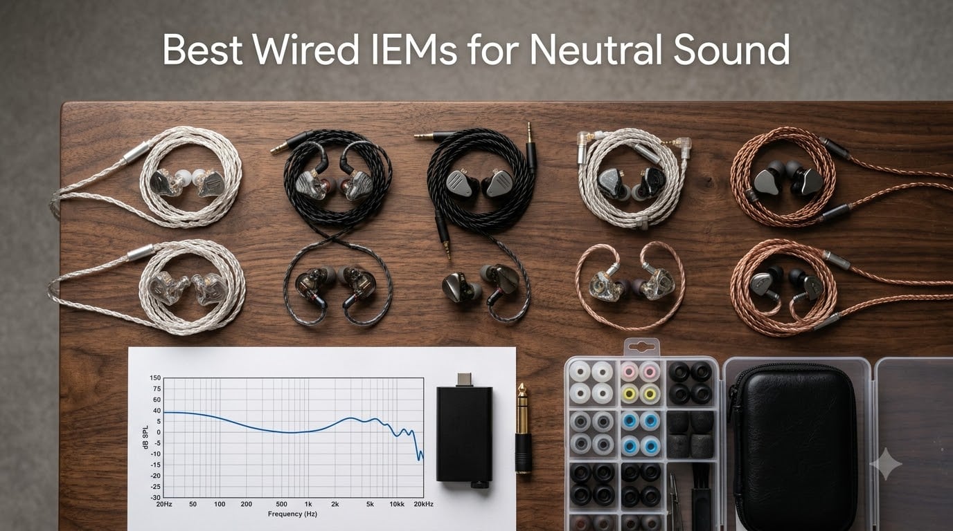 Best Wired IEMs for Neutral Sound