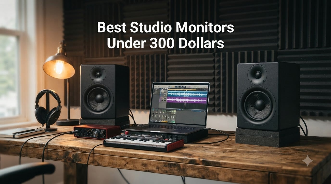 Best Studio Monitors Under 300 Dollars