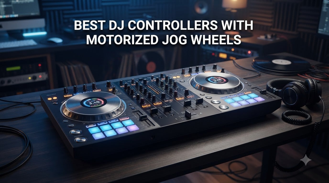 Best DJ Controllers with Motorized Jog Wheels