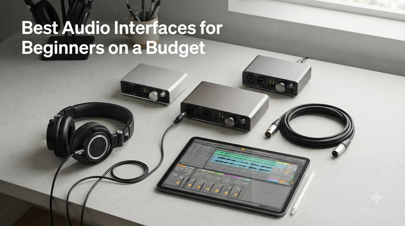 Best Audio Interfaces for Beginners on a Budget