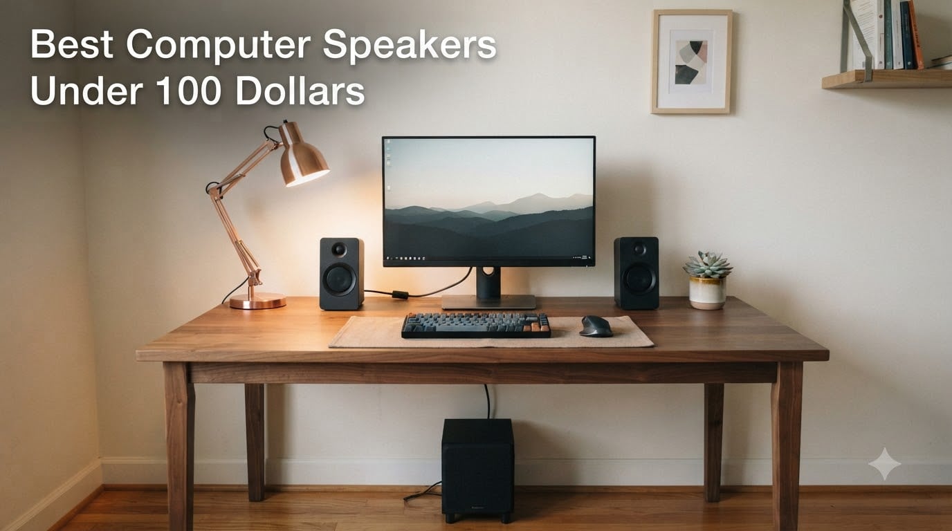 Best Computer Speakers Under 100 Dollars