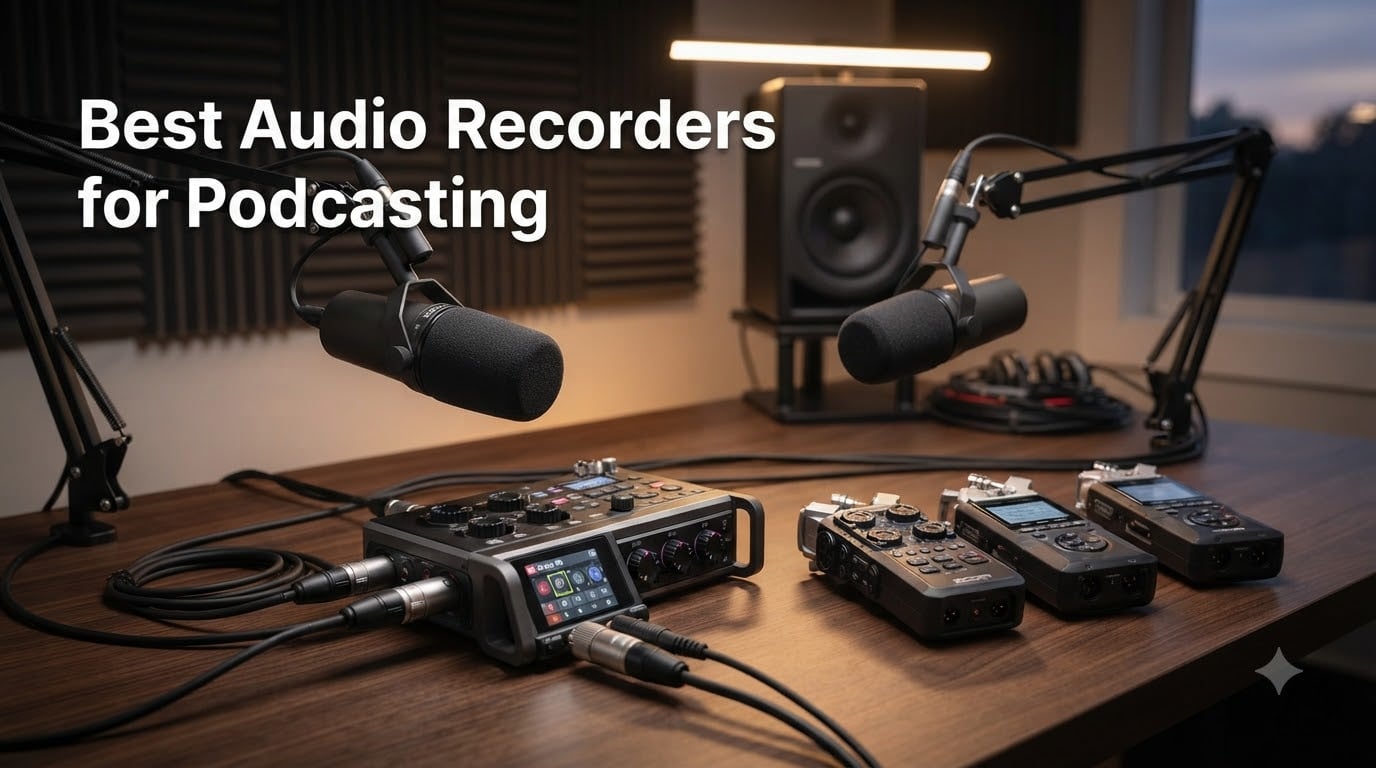 Best Audio Recorders for Podcasting