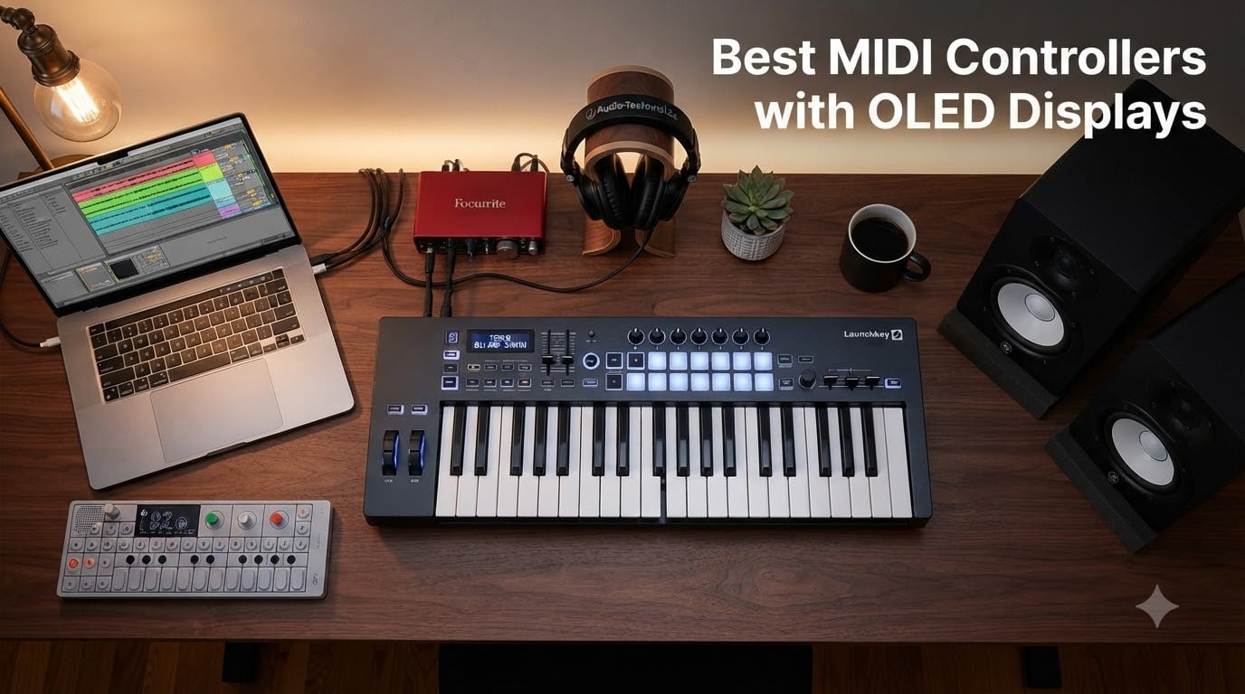 Best MIDI Controllers with OLED Displays